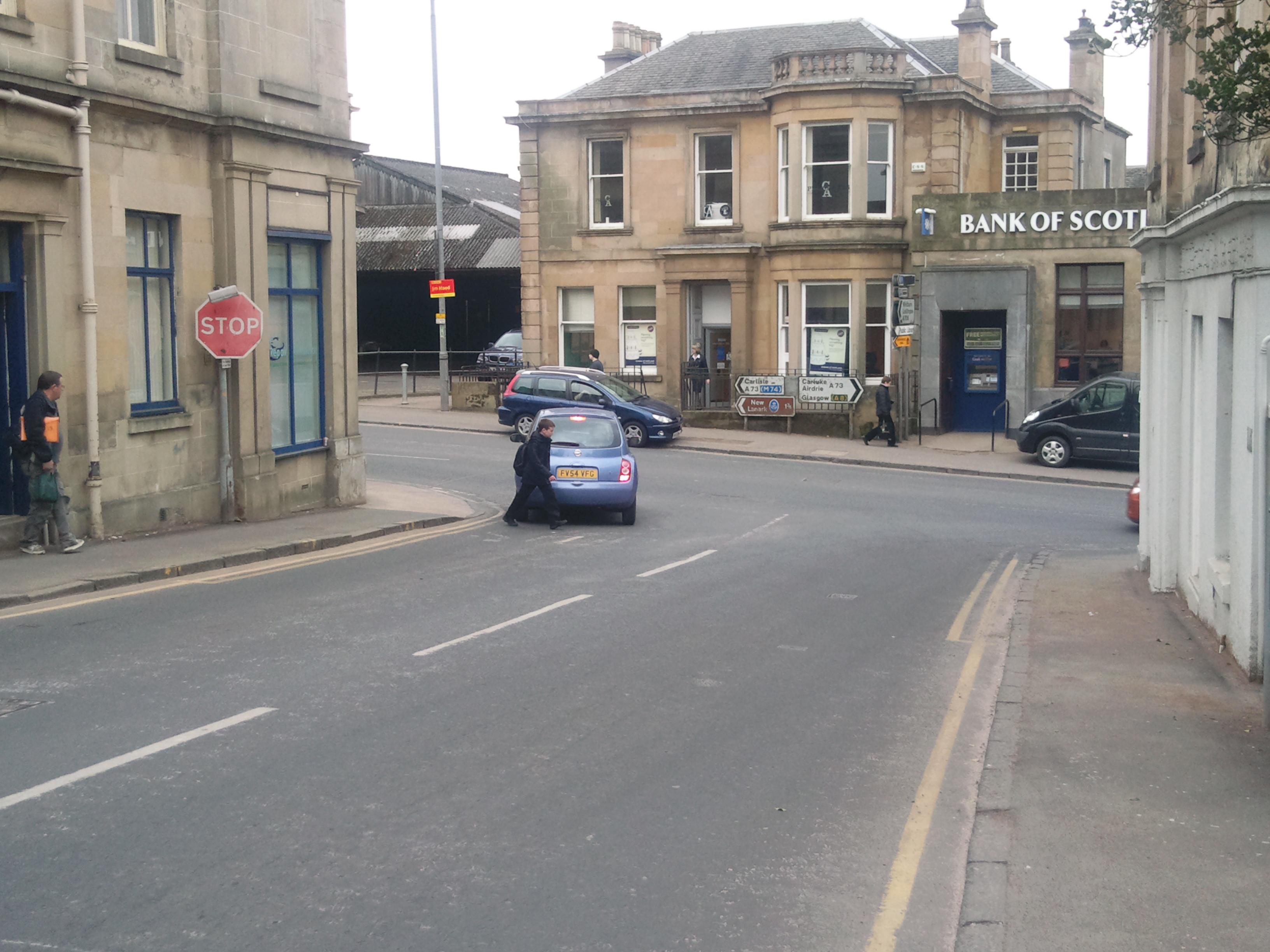 high street